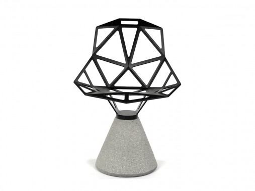 chair-one-concrete-base-black